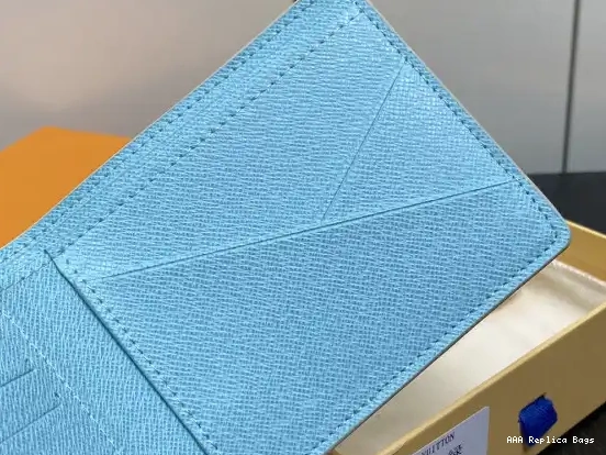 Aaa replica bags MULTIPLE VUITTON LOUIS WALLET-11.5*9*1.5cm 0706
